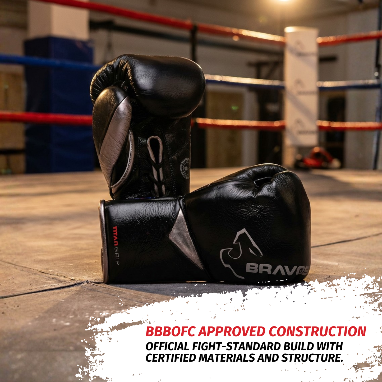 Titan Grip BBBOFC Guantes Profesionales Pelo de Caballo