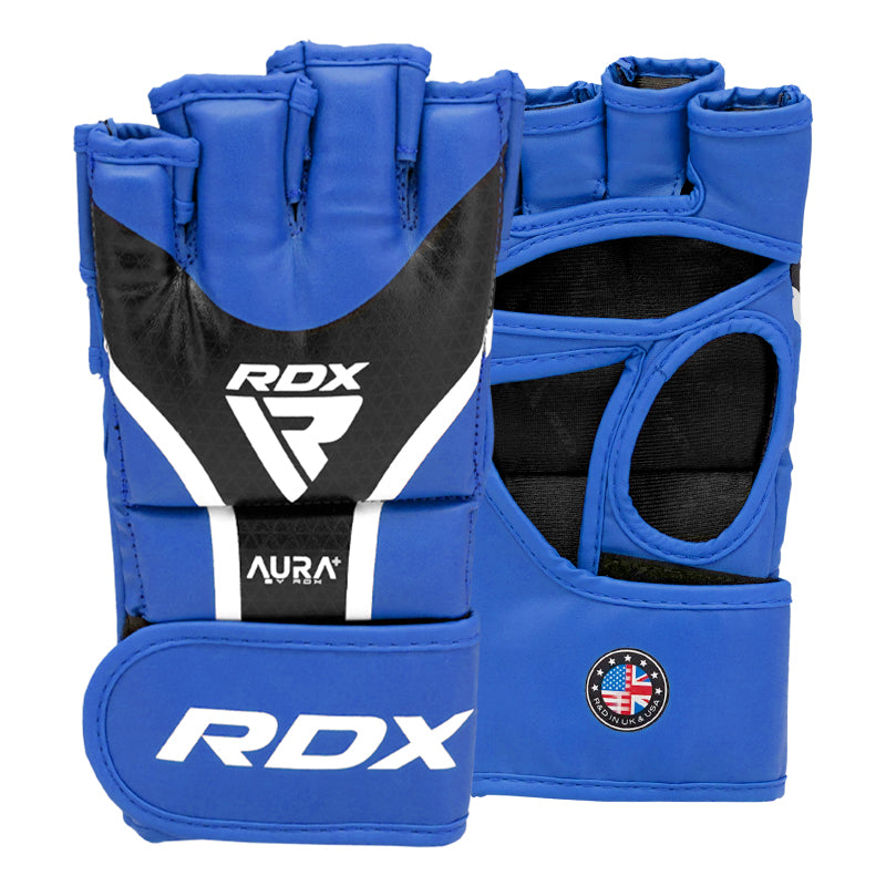 RDX Grappling Gloves Aura Plus T-17 - Redglove