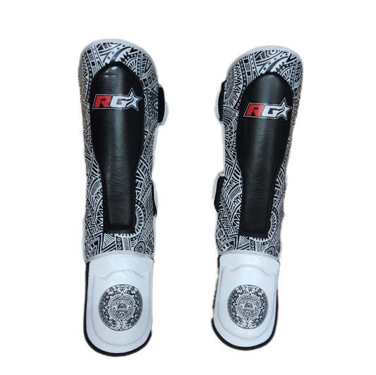 Tibiales Hard Kick RG Maorí Piel Top grade - Redglove