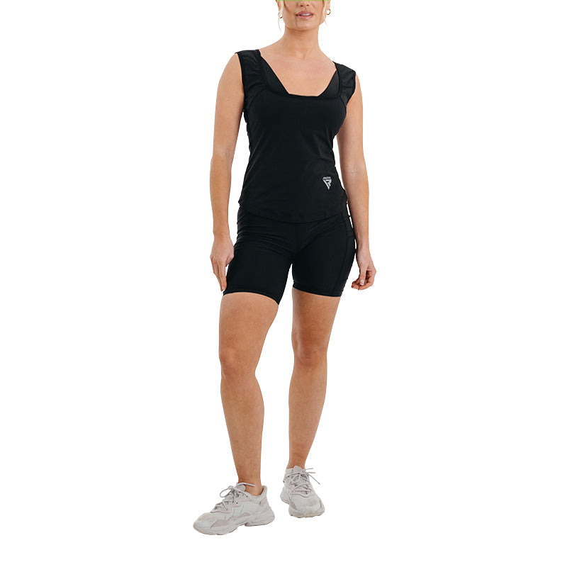 RDX Sauna Range 2.0 – Pantalones Cortos Sauna para Mujer - Redglove 