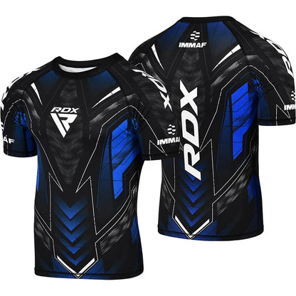RDX IMMAF  Oficial Camiseta  Azul Entrenamiento - Redglove 