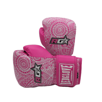 Guantes de Boxeo Rosas  RG Maorí - Redglove 