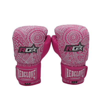 Guantes de Boxeo Rosas  RG Maorí - Redglove 