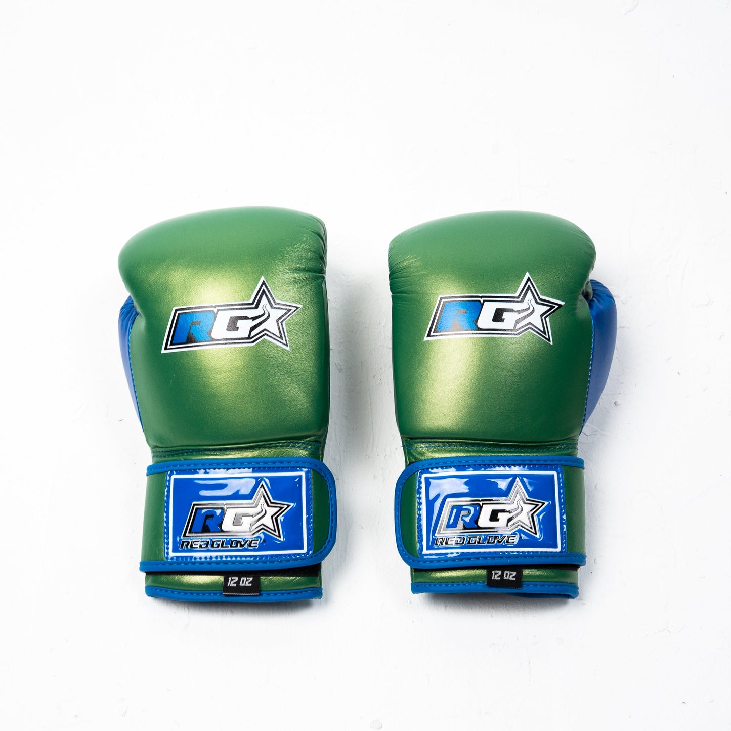 Guantes de Boxeo NTX SERIES -  METALLIC  green blue - Redglove 