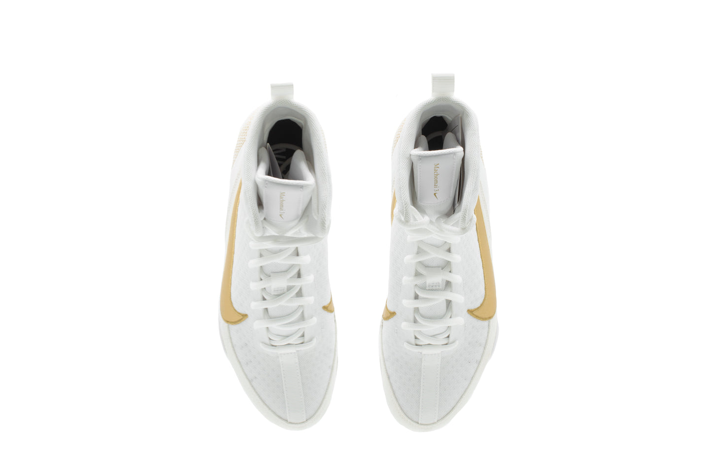 Nike Machomai 3 Blancas doradas white/gold - Redglove 