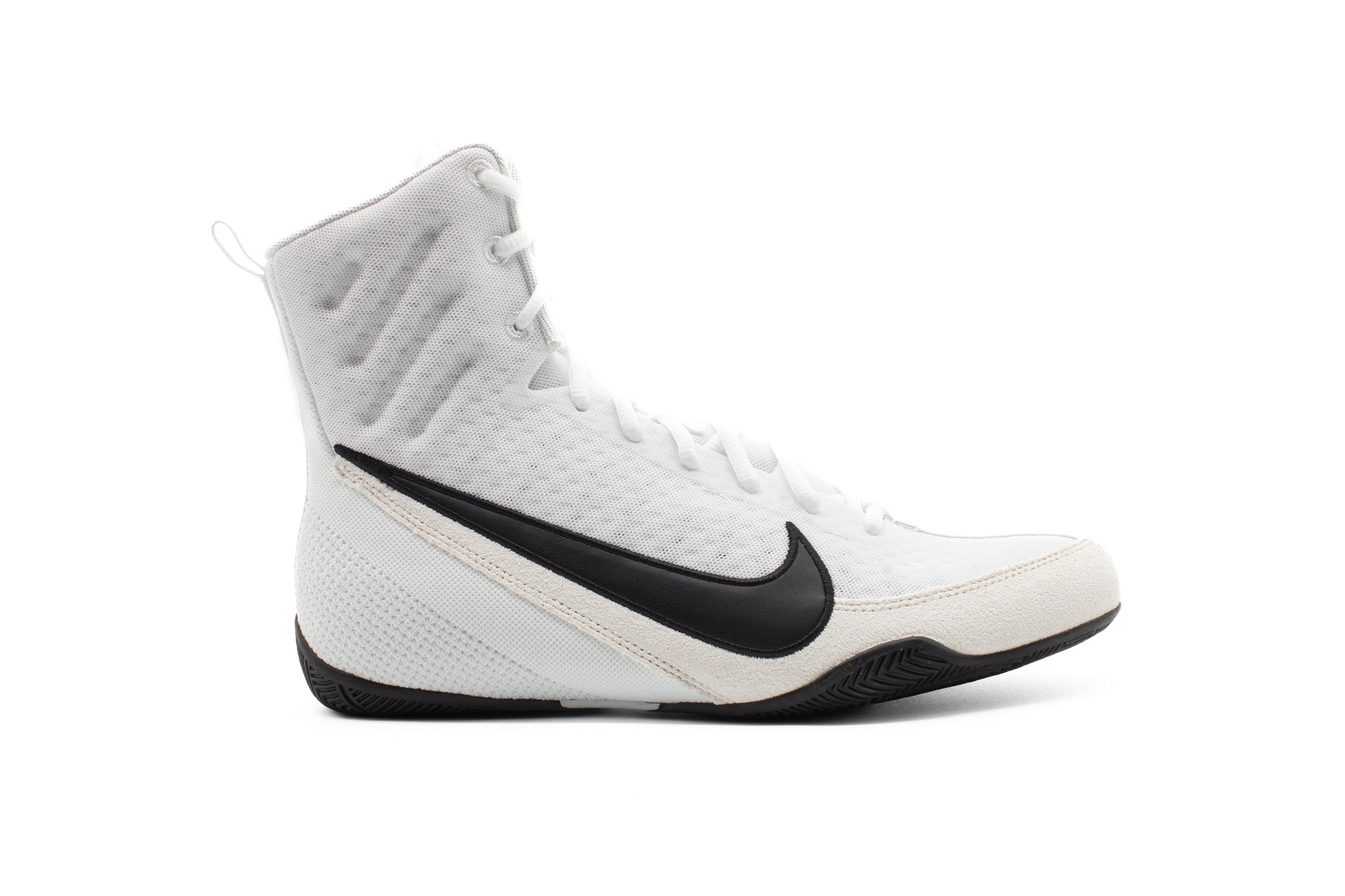 Nike Machomai 3 BLANCAS LOGO NEGRO white black - Redglove 