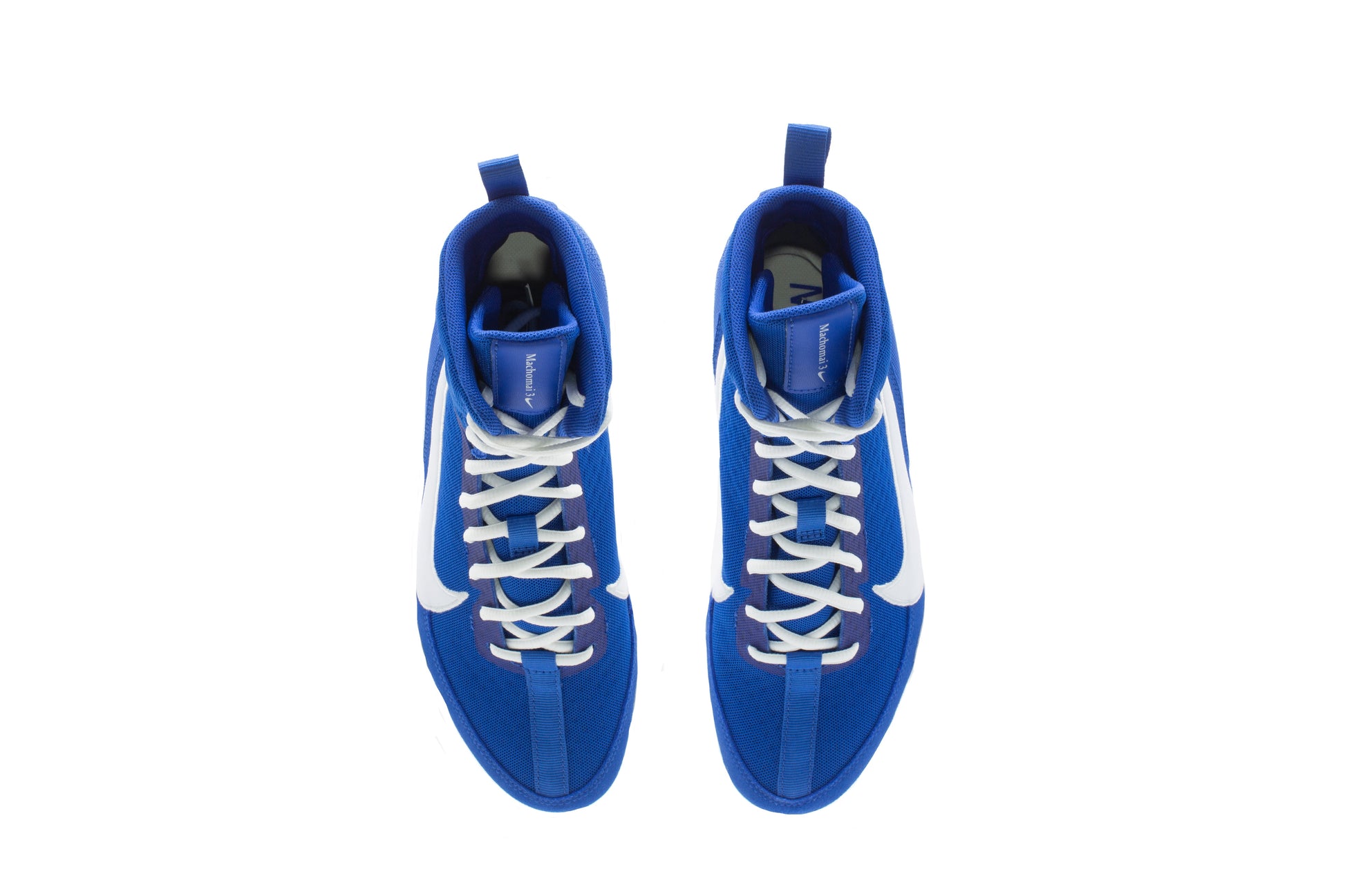 Nike Machomai 3 AZULES blue white - Redglove 