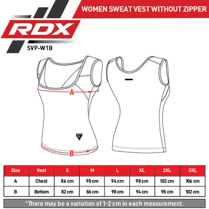 RDX W1 Sauna Camiseta de Sudoración - Redglove 