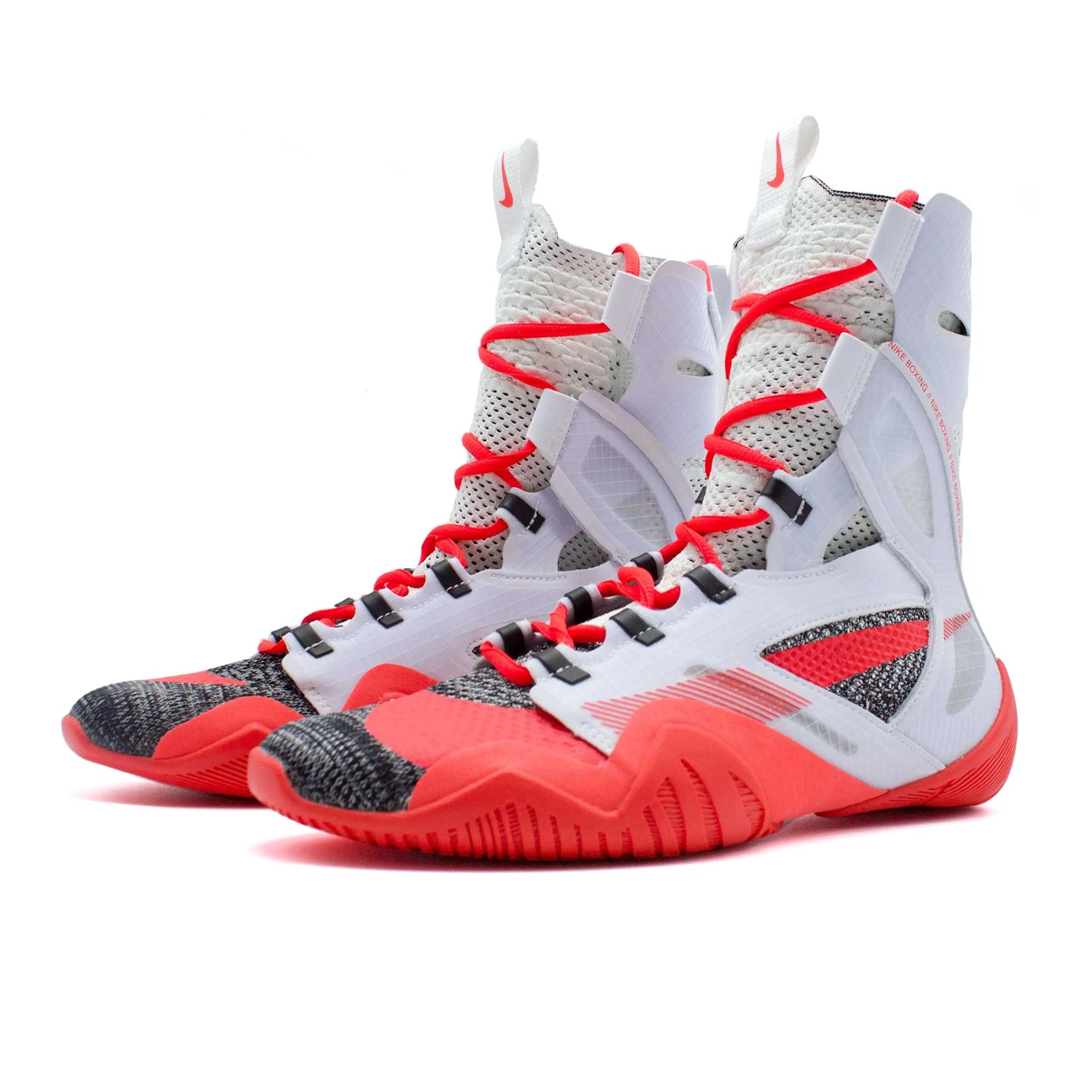 Botas de Boxeo Nike Hyperko 2  Blancas- Fuego - Redglove 