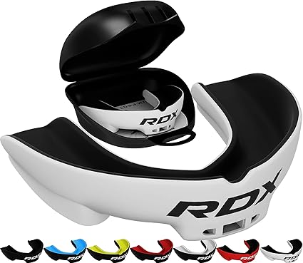 RDX Bucales Protectores, Bucales Unisex Boxeo MMA Deportes de Contacto, Entrenamiento, Muay Thai, Kickboxing - Redglove 