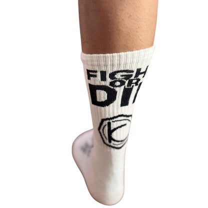 Calcetines algodón premium Fight or Die- Knockout Couture - Redglove 