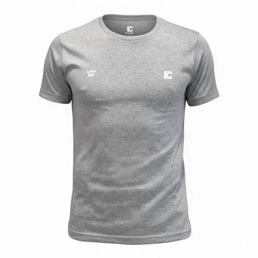 Camiseta de Entrenamiento Gris  Knockout Couture - Redglove 