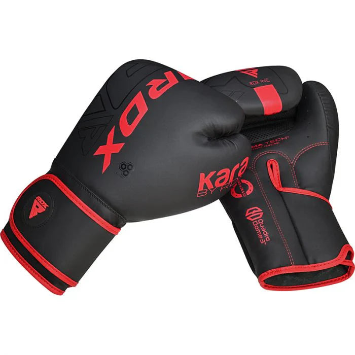 Guantes de Boxeo Negro RDX Kara F6 - Redglove 