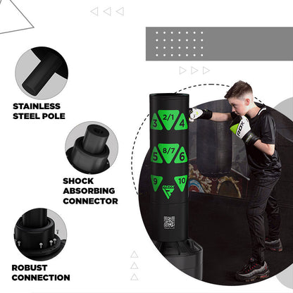 Saco de Boxeo de pie para niños- Base estable + guantes - Redglove 