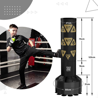 Saco de Boxeo de pie para niños- Base estable + guantes - Redglove 