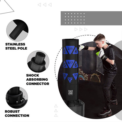 Saco de Boxeo de pie para niños- Base estable + guantes - Redglove 