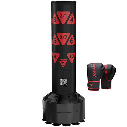 Saco de Boxeo de pie para niños- Base estable + guantes - Redglove 