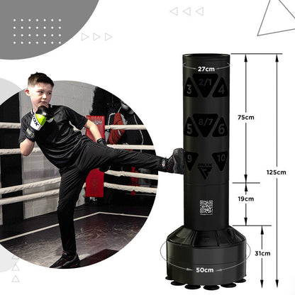 Saco de Boxeo de pie para niños- Base estable + guantes - Redglove 