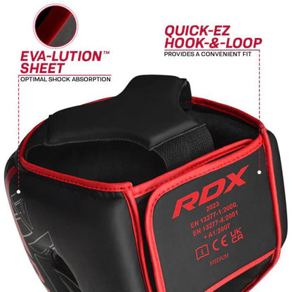 Casco de Boxeo RDX KARA F6 - Redglove 