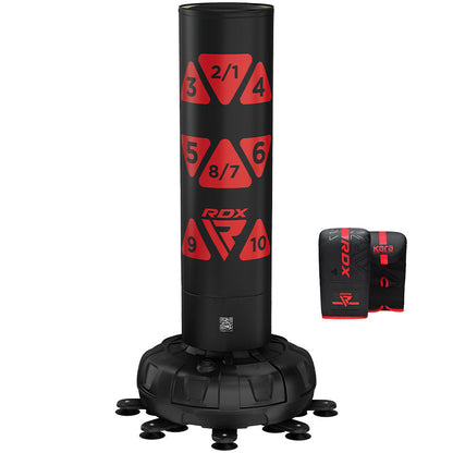 Saco de Boxeo de pie RDX 182 CM con base Ronin - Redglove 