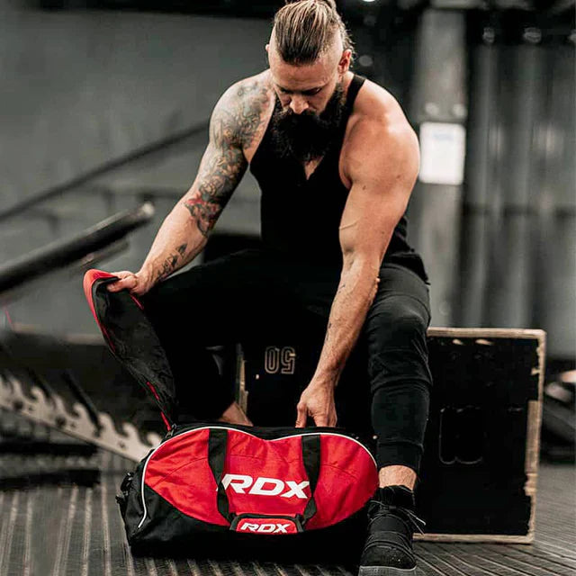 Mochila RDX multifuncional – mochila y bolsa de gimnasio en uno - Redglove 
