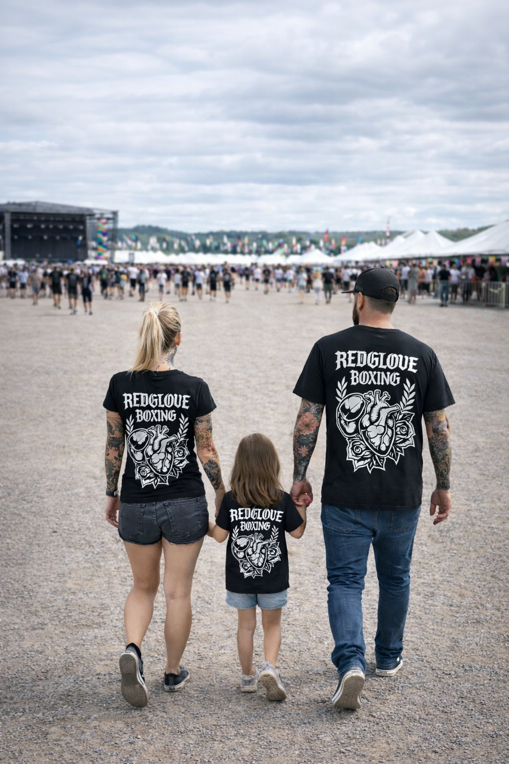 Camiseta Hombre/Unisex RG Heart - Redglove 