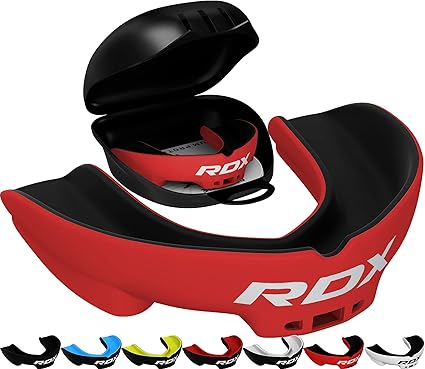 RDX Bucales Protectores, Bucales Unisex Boxeo MMA Deportes de Contacto, Entrenamiento, Muay Thai, Kickboxing - Redglove 